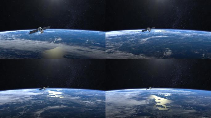 人造卫星与地球