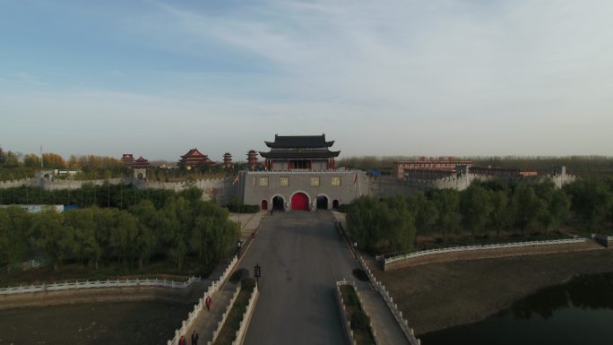 航拍南海禅寺