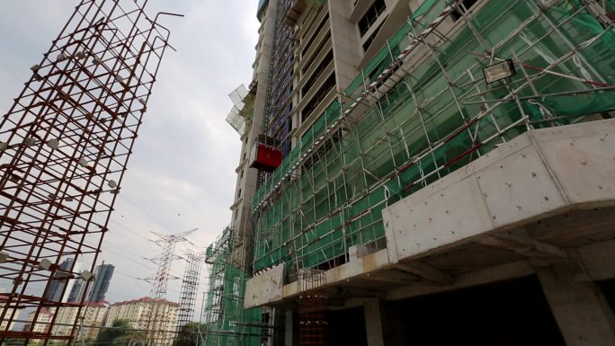 中国建筑企业在国外施工的住宅项目