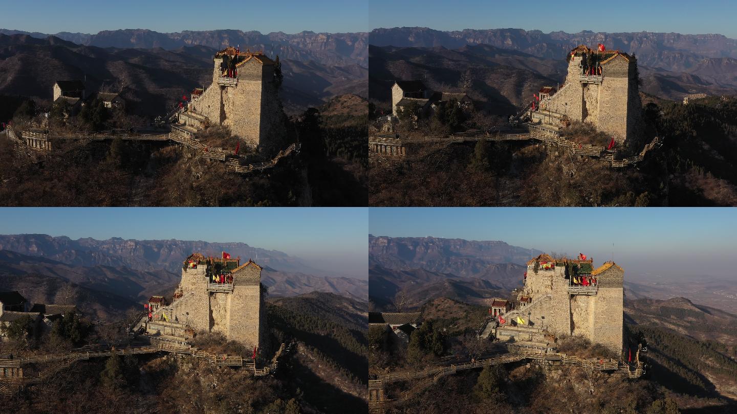 柏尖山寺山川寺庙建筑灵霄宝殿