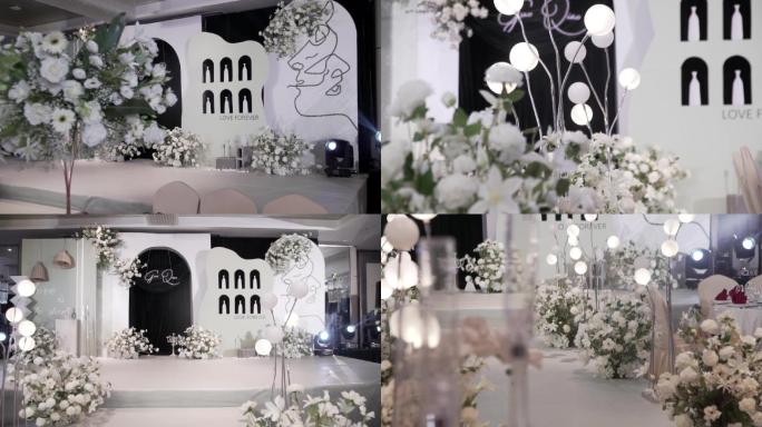 韩式小清新婚礼布置视频