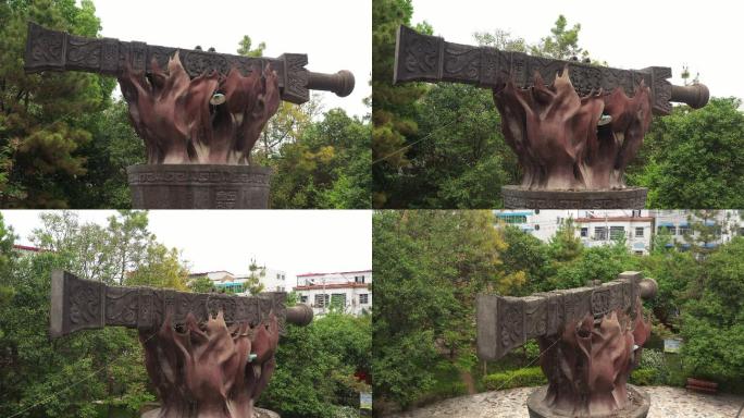 航拍嫘祖文化苑