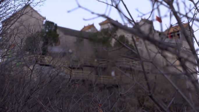 柏尖山景区柏尖山寺建筑寺庙