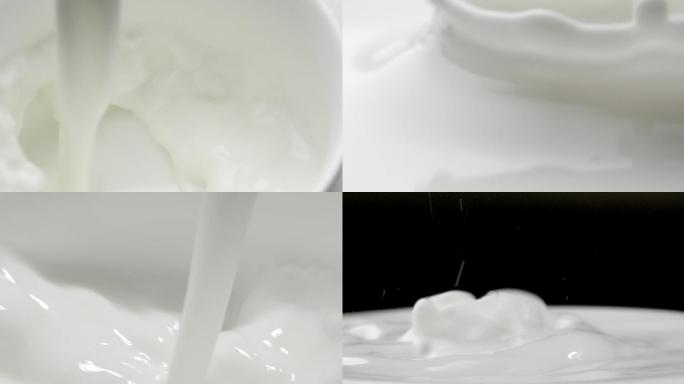 牛奶 滴牛奶 倒牛奶 牛奶升格