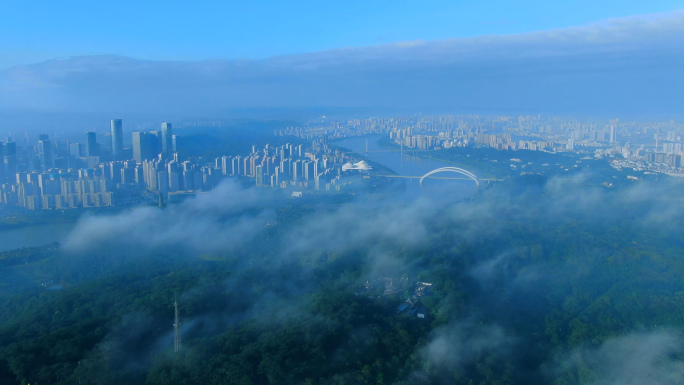 南宁市、南宁青秀山云海