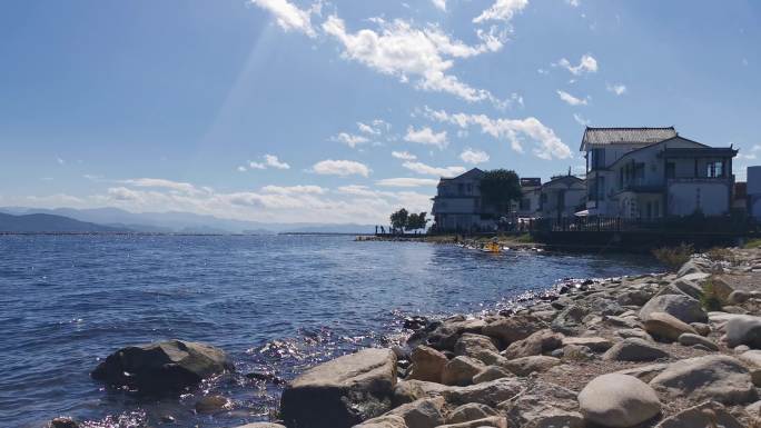 洱海 高原风景 湖泊 户外景色 风光