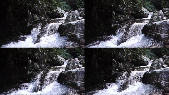 流水 户外 溪流 自然风光 瀑布 岩石