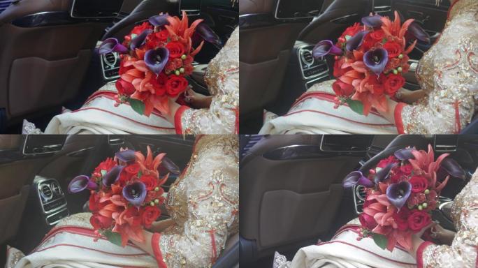 新娘的手捧花