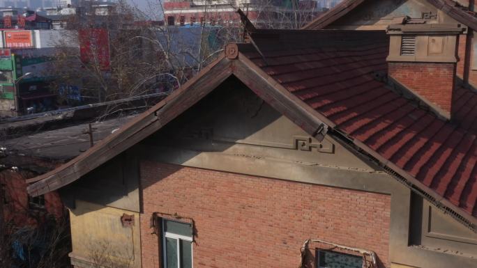 中苏合璧的老建筑屋顶