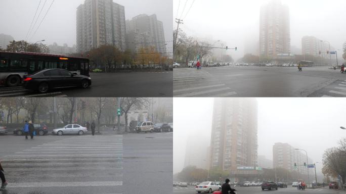 4k雾霾环境保护-北京雾霾
