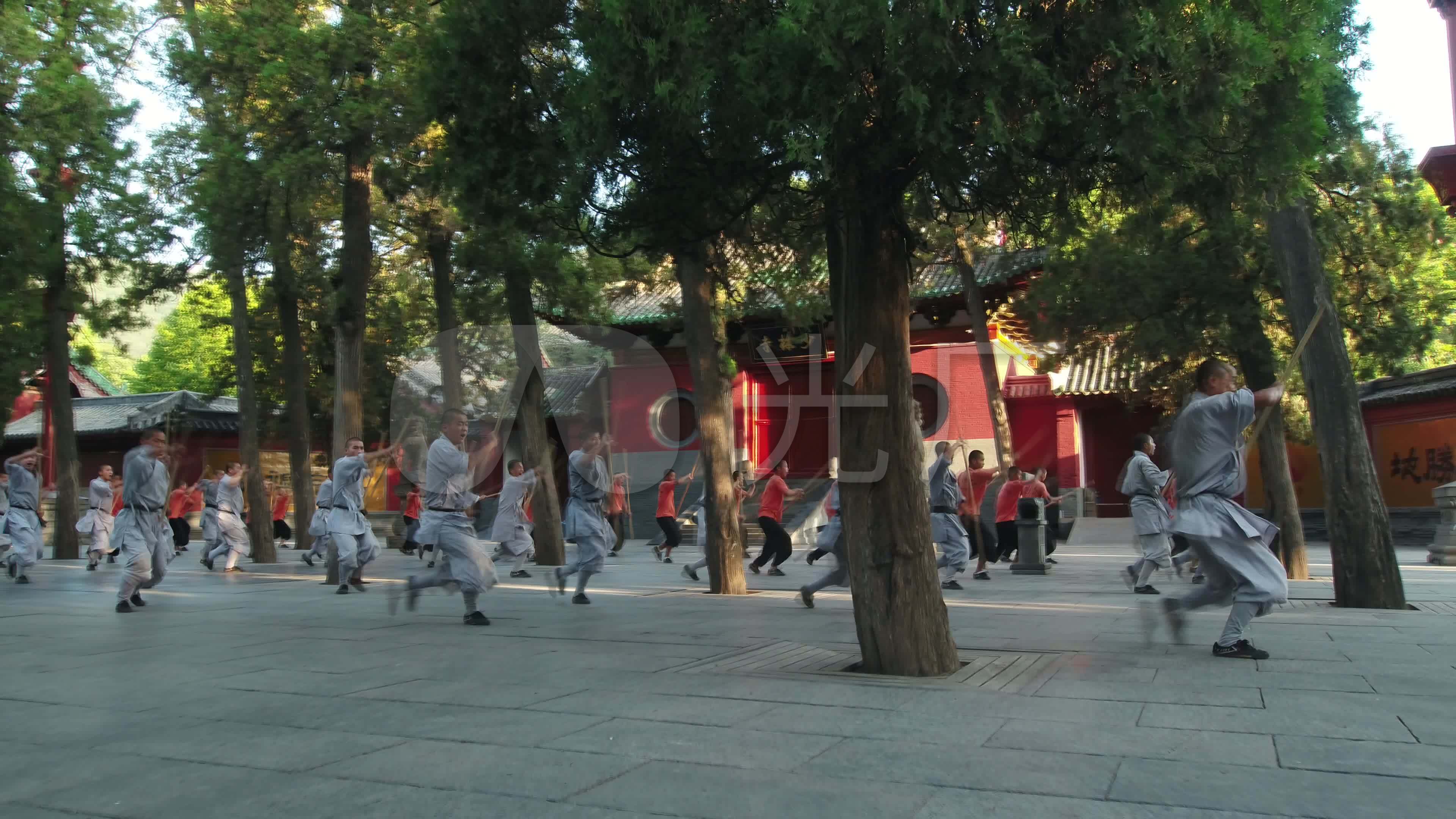 禅宗祖庭嵩山少林寺-少林寺僧人的禅武生活