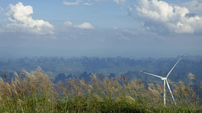 户外自然风光远山十万大山