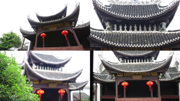 中国风古建筑院落