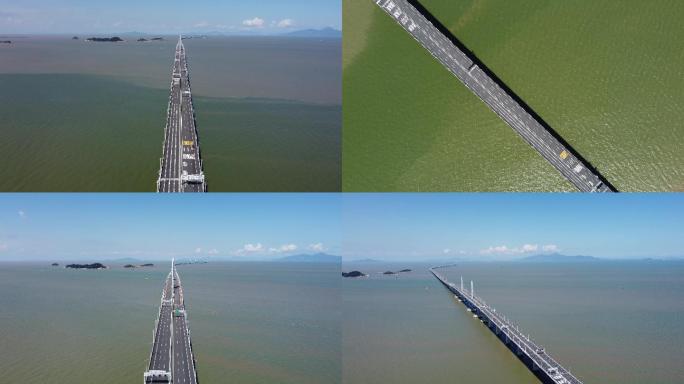 港珠澳大桥4K航拍