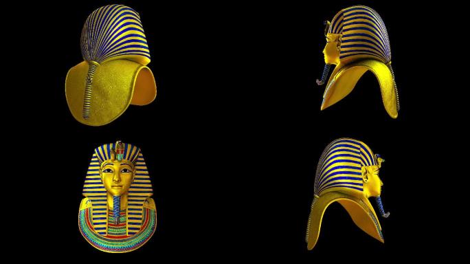 埃及图坦卡门黄金法老面具