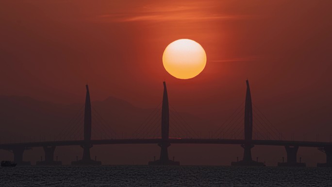 港珠澳大桥日升海豚塔