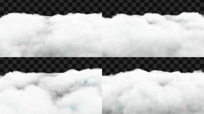 白云滚滚流动效果186F