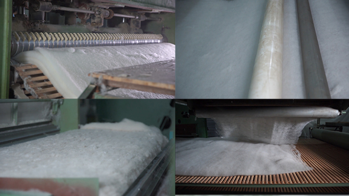 羊毛被加工棉被被子加工生产过程