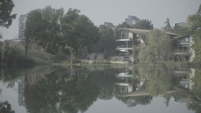 成都麓客岛湖中心高端别墅区