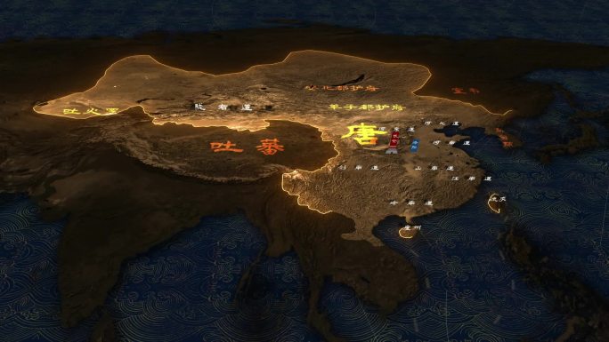 唐朝地图