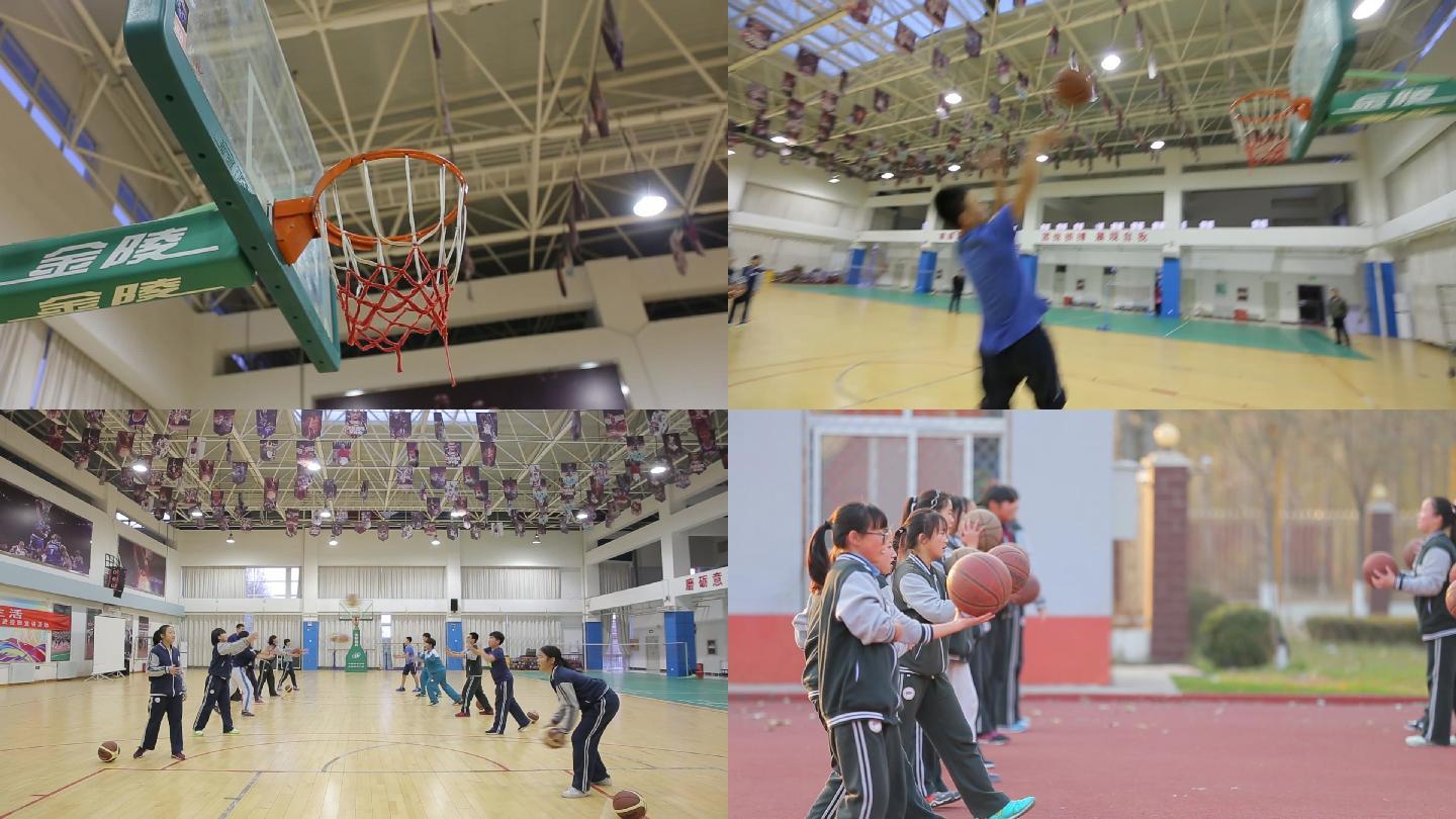中学生篮球训练