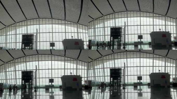北京国际机场一线城市的飞机场登机口