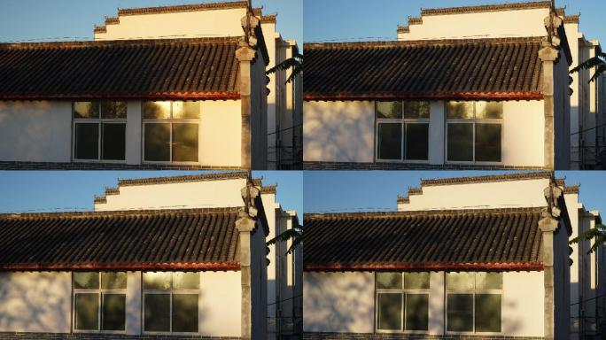 房屋一角光影变化丨4K丨延时摄影