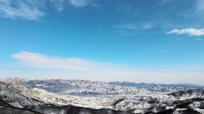 辽宁冬季雪山4K