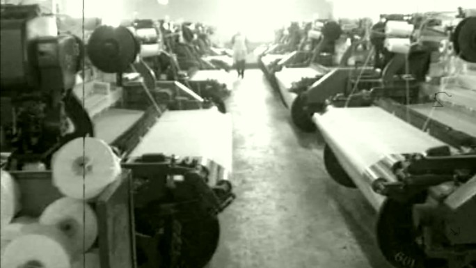 纺织厂历史镜头