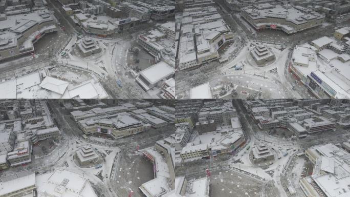 酒泉 肃州 下雪