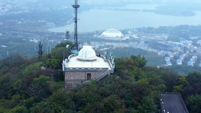 南京紫金山天文台中国科学院俯瞰南京