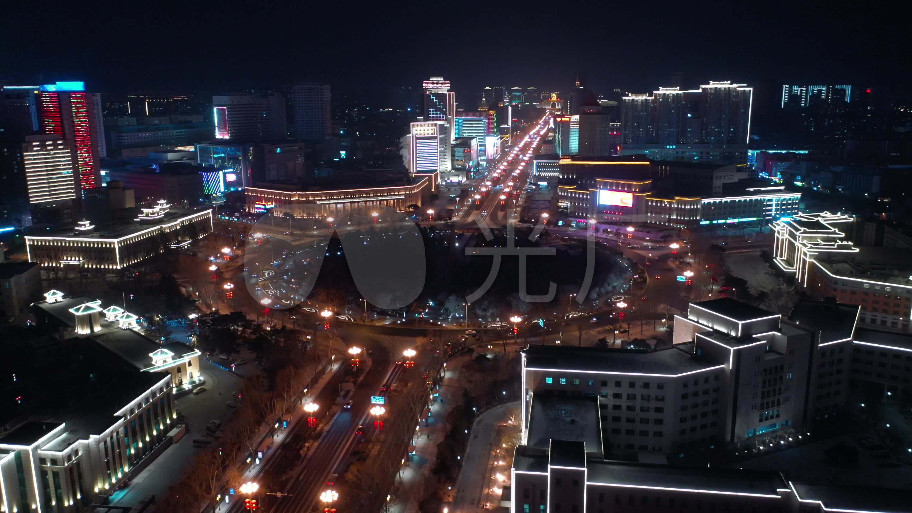 长春市人民广场航拍_4096X2160_高清视频素材下载(编号:3330311)_实拍视频_光厂(VJ师网) www.vjshi.com