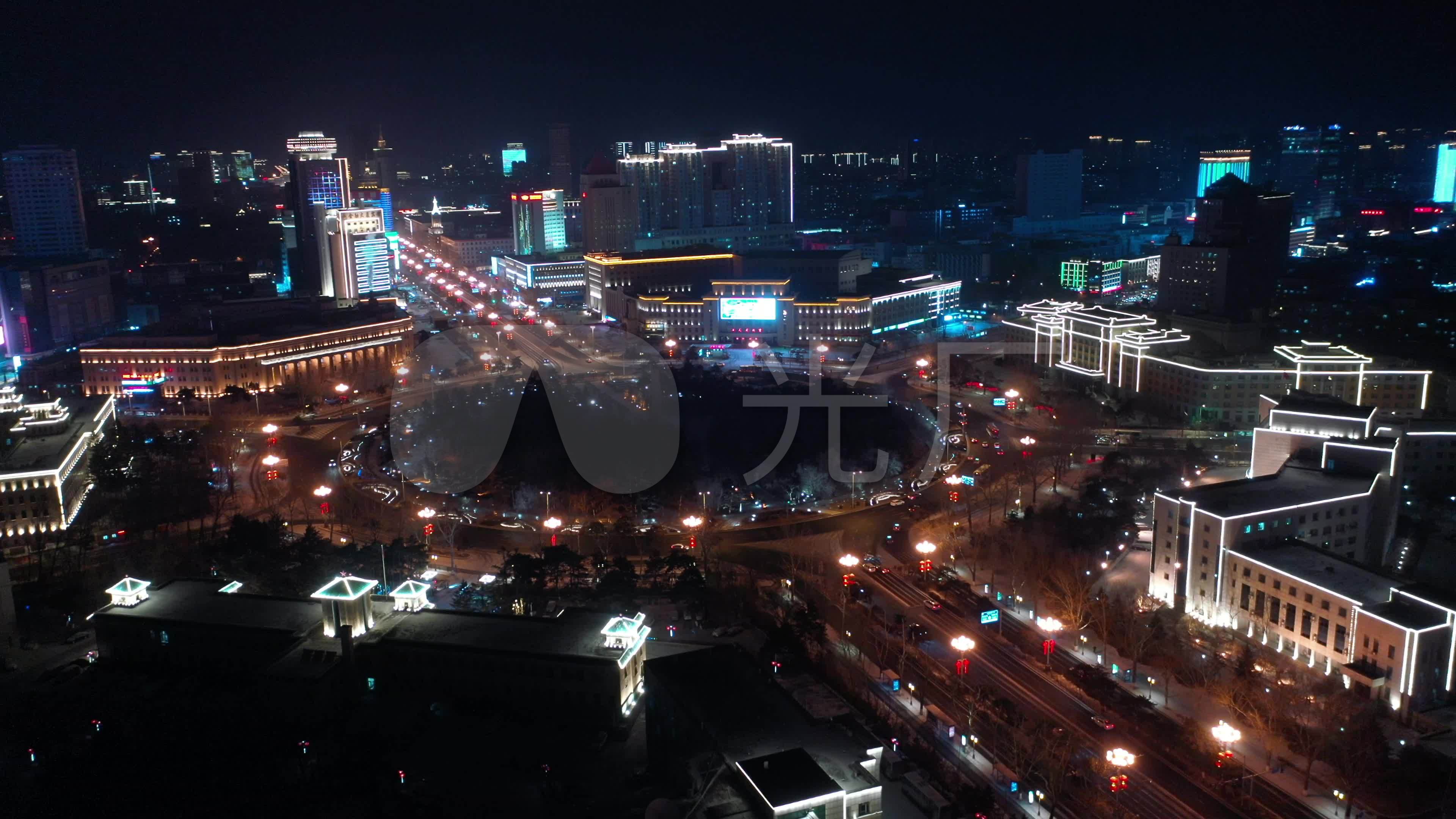 长春人民广场夜景航拍延时4k_3840X2160_高清视频素材下载(编号:7732716)_实拍视频_光厂(VJ师网) www.vjshi.com