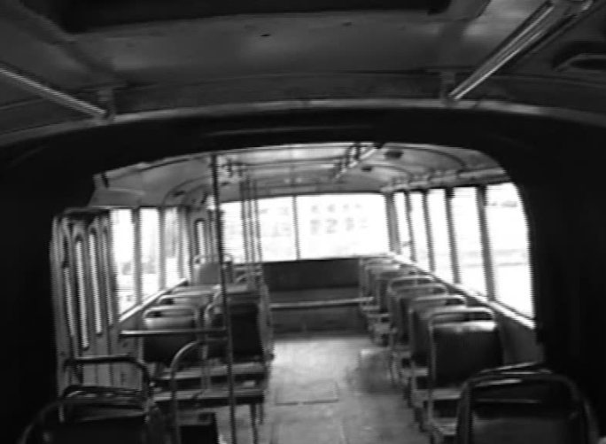 90年代公交车车厢