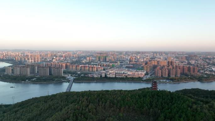 信阳城市大景4k