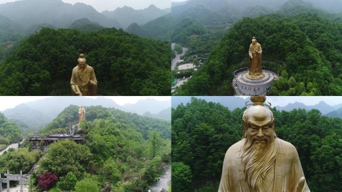 洛阳栾川老君山老君像