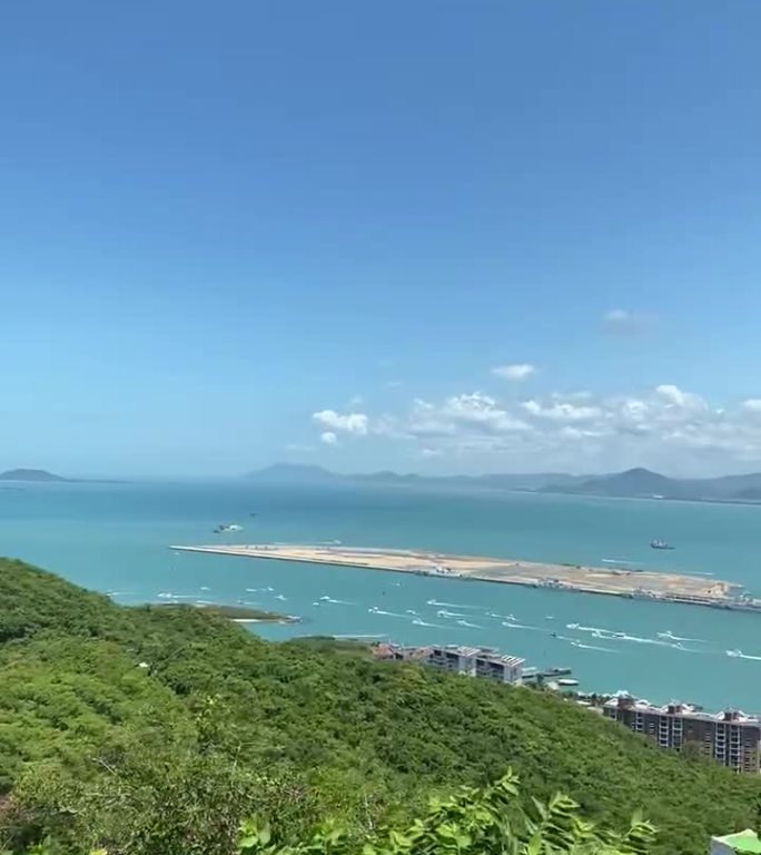 大海海岸线朋友圈竖屏视频素材