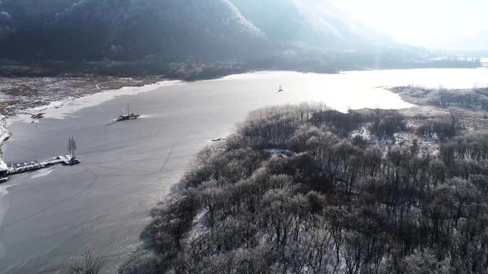 神农架大九湖之冬 航拍 延时 素材包