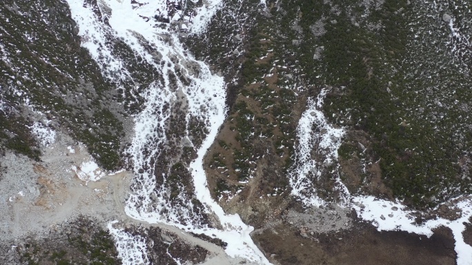 雪山冰川高原冻土