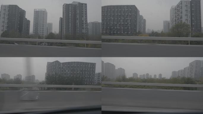 北京四环高速公路车戏侧面