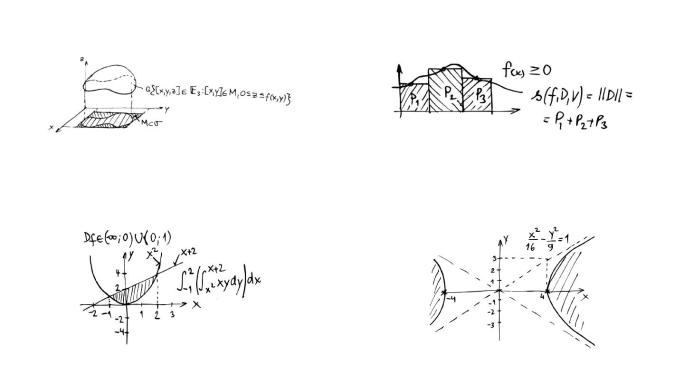 数学公式手绘png序列图