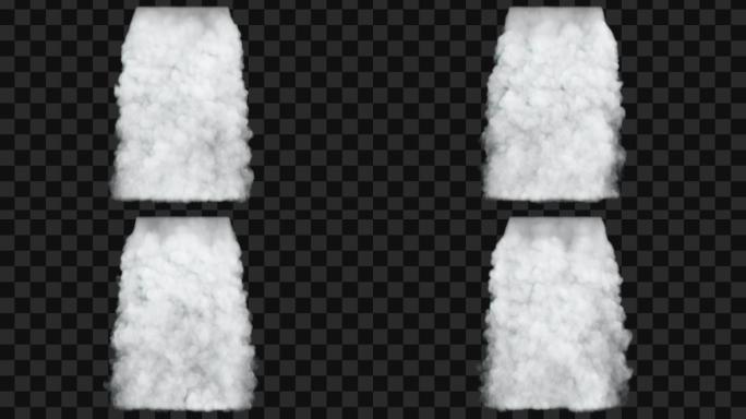 粒子水特效瀑布效果动画197E