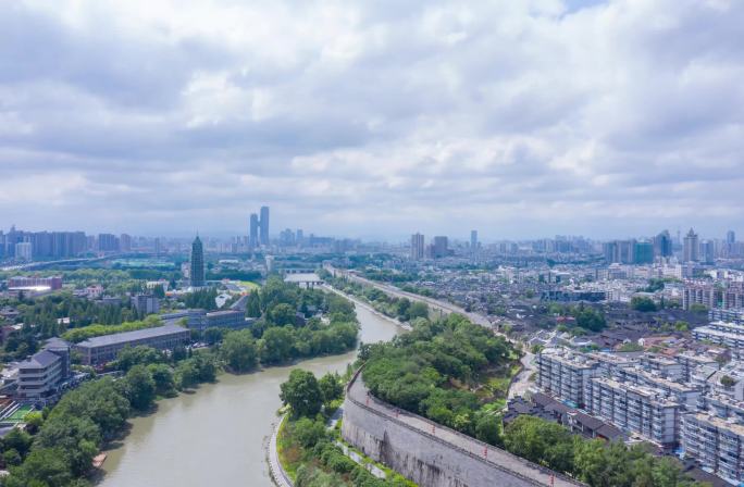 明城墙 秦淮河 大报恩寺4K延时