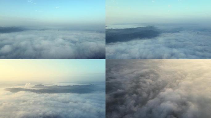 日出 平流雾（4K)