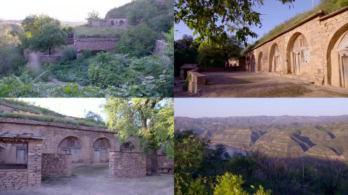 午后的陕北民居