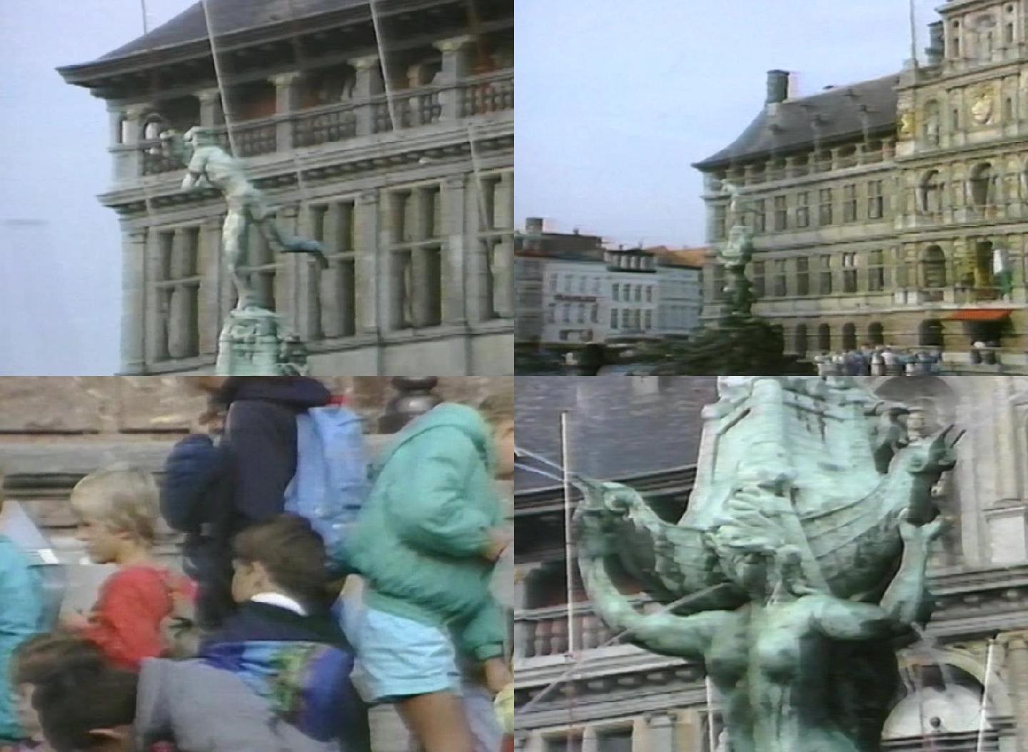 90年代比利时城市街景