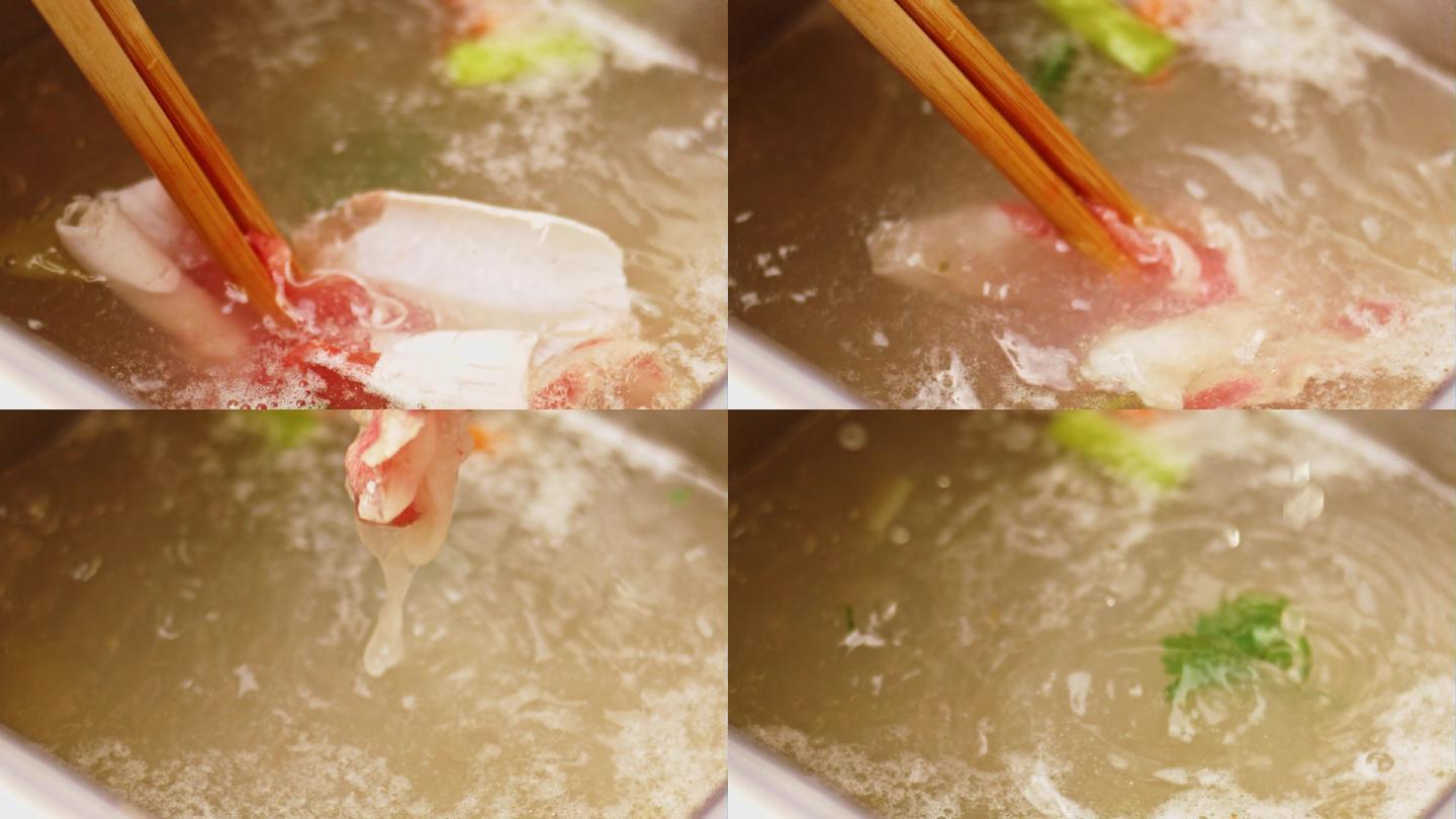 涮锅 火锅 蔬菜 海鲜 美食 拼盘