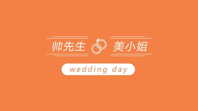 时间线回忆婚礼爱情视频AE模板