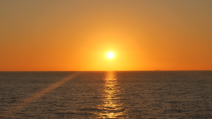 【4K】大海夕阳