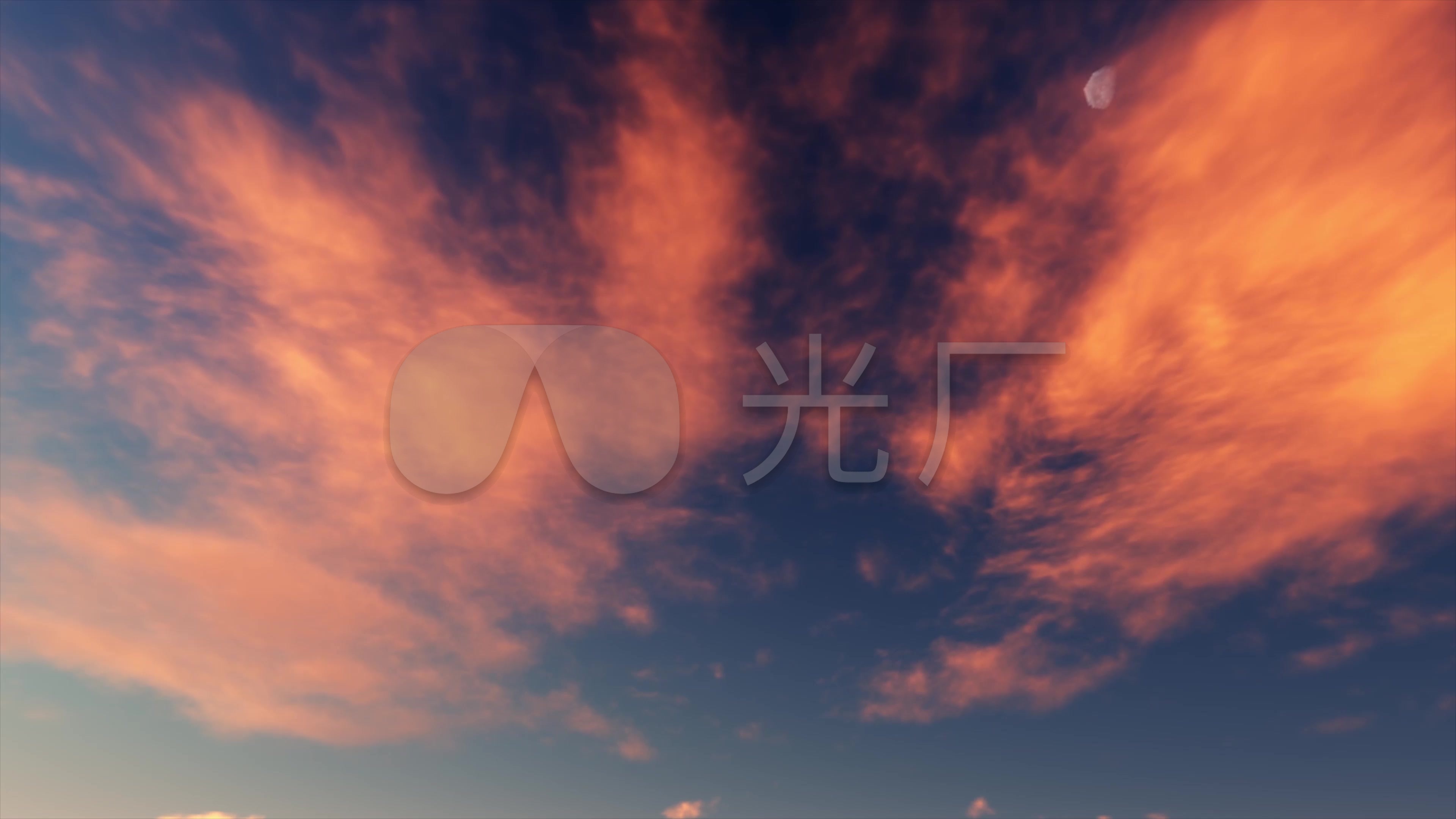 4k夕陽晚霞火燒雲2_3840x2160_高清視頻素材下載(編號:6706017)_實拍